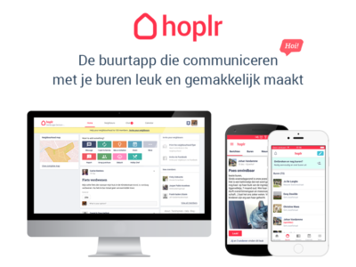 Hoplr: digitaal netwerk voor buren