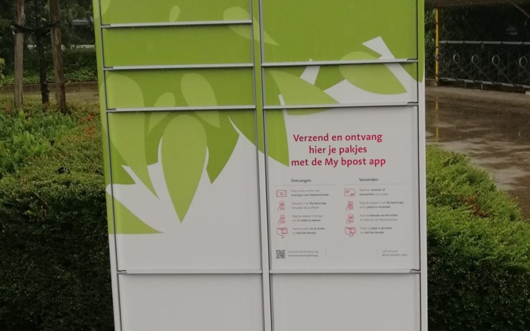 Nieuw: pakjesautomaat aan sporthal Schelle